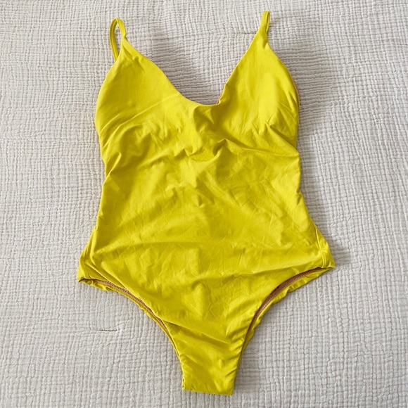 J. Crew Other - 🆕 NWT J Crew Rounded V Neck One Piece Swimsuit